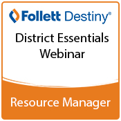 Resource Manager - Textbook Management Essentials (Remote - Live Webinar)